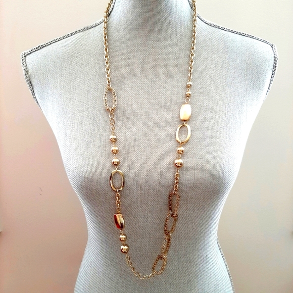 Women's Goldtone Necklace - Picture 1 of 5